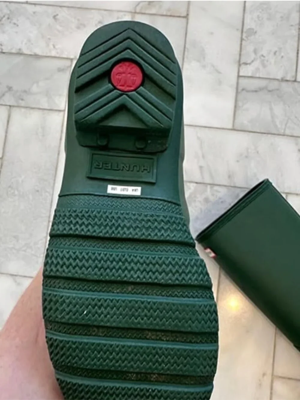 NWOT Hunter Women's Original Tall Rain Boots - Green size 6